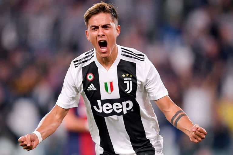 Juventus footballer dybala corona report positive for fourth time