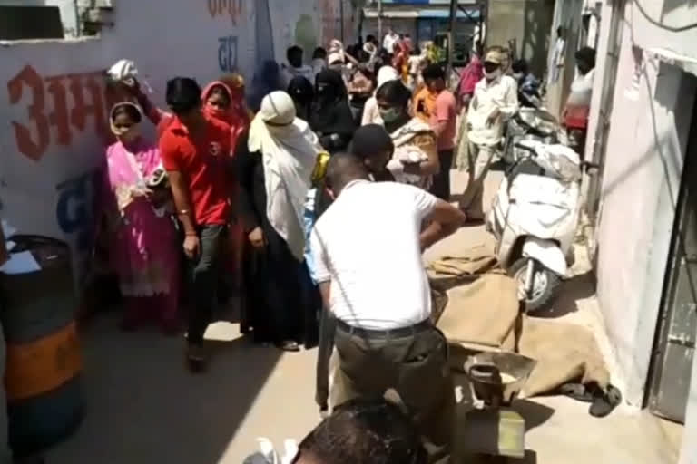 Ration distribution in jaipur, जयपुर में राष्ट्रीय खाद्य सुरक्षा, जयपुर में राशन वितरण