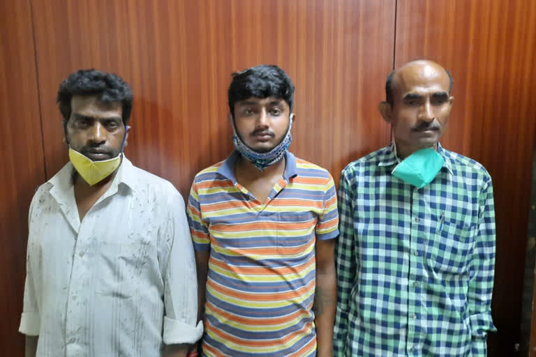 CCB police arrested 3 persons