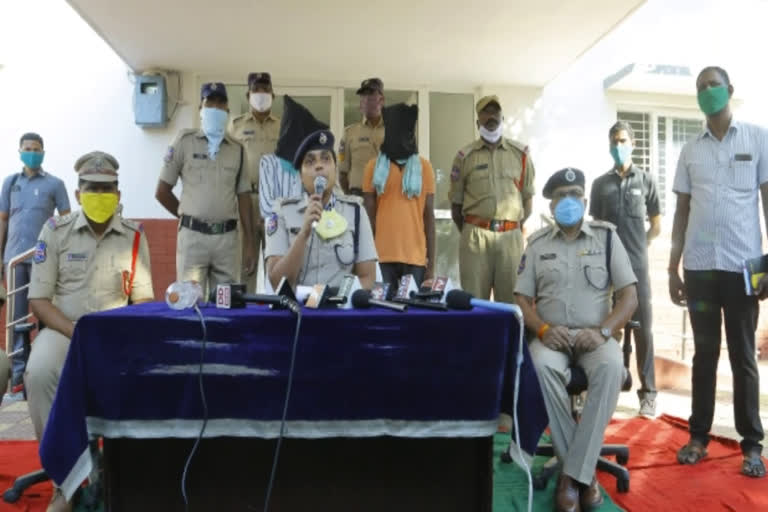 sp apurva rao press meet on murder case at chennaravupally nagarkurnool