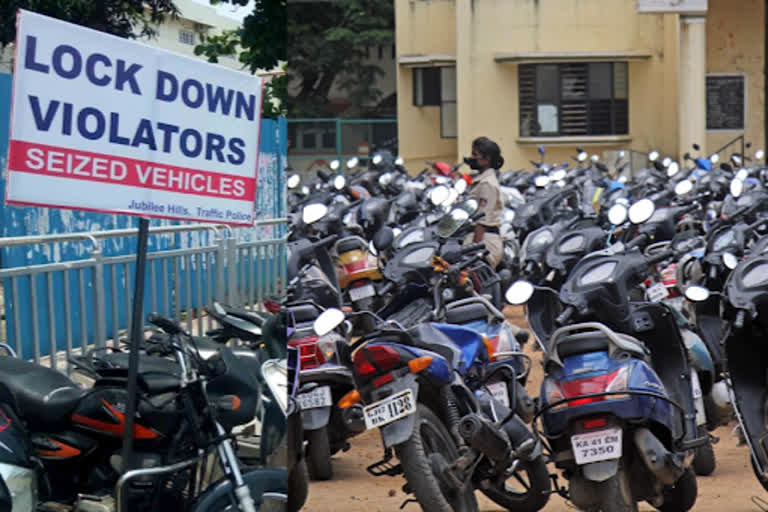 Bengaluru police to return vehicles seized during lockdown