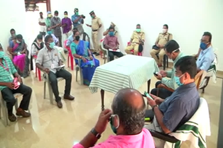 Review meeting started in Neyyattinkara  നെയ്യാറ്റിൻകരയിൽ അവലോകനയോഗം  നെയ്യാറ്റിൻകര ഗസ്റ്റ് ഹൗസിൽ  നെയ്യാറ്റിൻകര കലക്‌ടർ