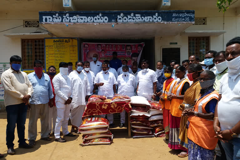 rice distribution in rangareddy district