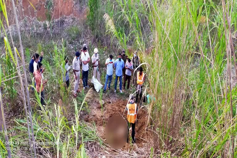 contractor santosh hojai's deadbody recovered near mupa reserve forest