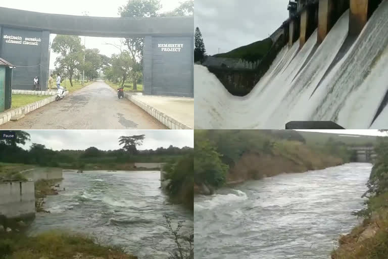 Water from the Hemavathi Reservoir to Tumkur