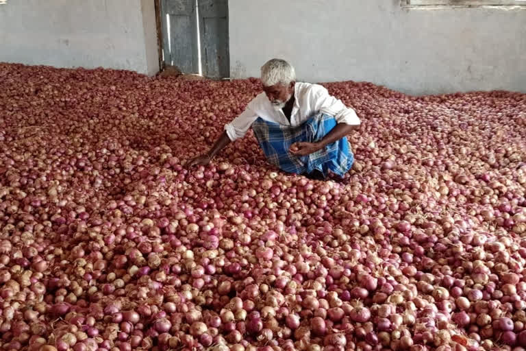 problem for farmers without an appropriate price for onions