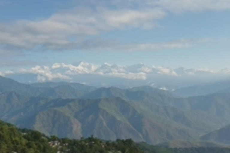 Kangchenjunga  Darjeeling  View of Kangchenjunga  കാഞ്ചൻജംഗ  ഡാർജലിങ്  സിക്കിം