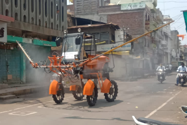 अंत्ययात्रेत सहभागी 6 जण क्वारंटाईन; नगर परिषदेकडून परिसरात निर्जंतुकीकरण