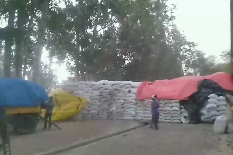 heavy rain in ballia.