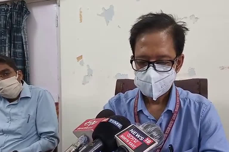 New corona patients admitted in silchar medical college hospital