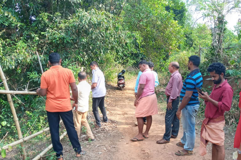 Clearing of acquiring place in dakshina kannada