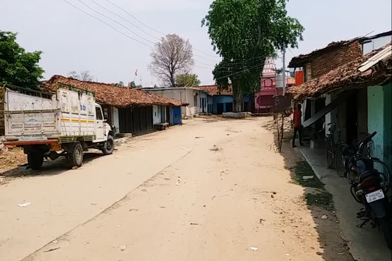 Lockdown in naxalite area of palamu