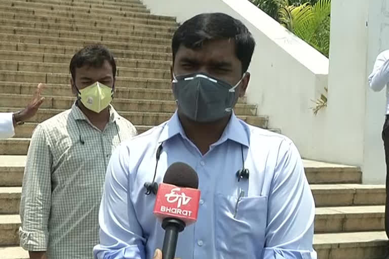 Corona Taskforce Meet in tirupathi sv university