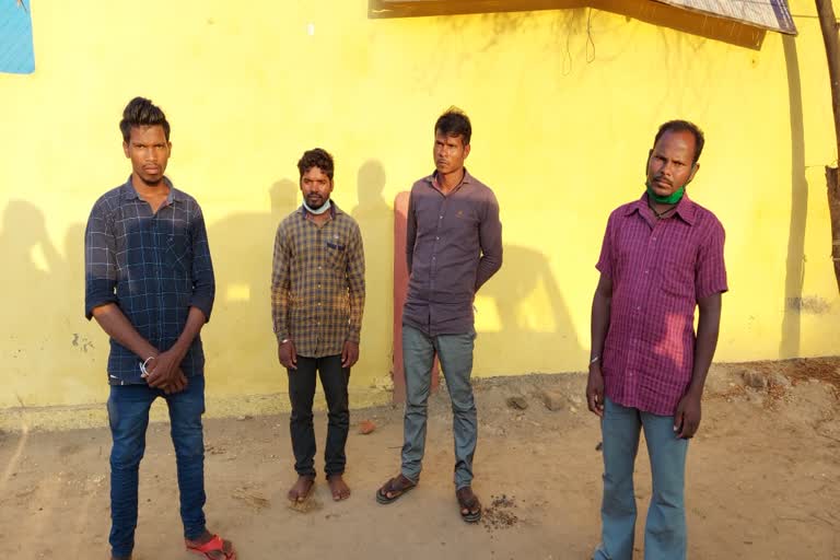 4-youth-arrested-for-extorting-money-from-fake-signature-in-kondagaon