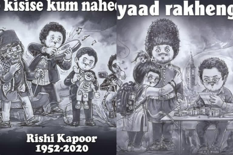 Rishi kapoor, irrfan khan now have amul ad tributes