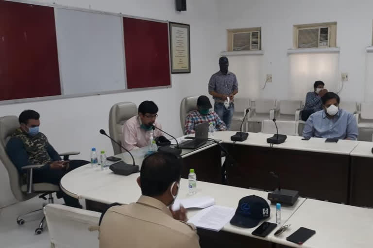 Collector organized district disaster management meeting