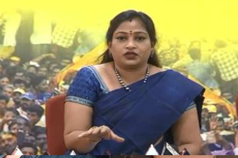 vangalapudi anitha comments on ycp