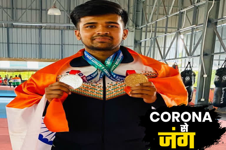 Shooter Shivam Thakur decided to dedicate 60% of his income to the country service due to corona