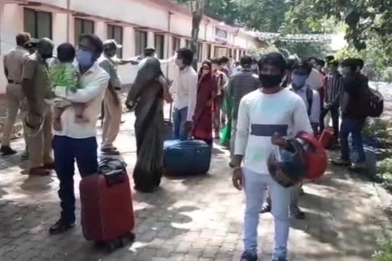 169 migrants sent back to Rajasthan from karnataka