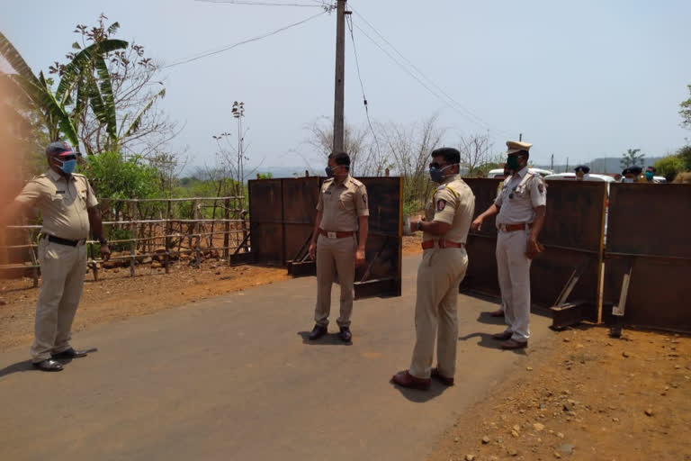 village seal where Corona's patient was found in Chiplun