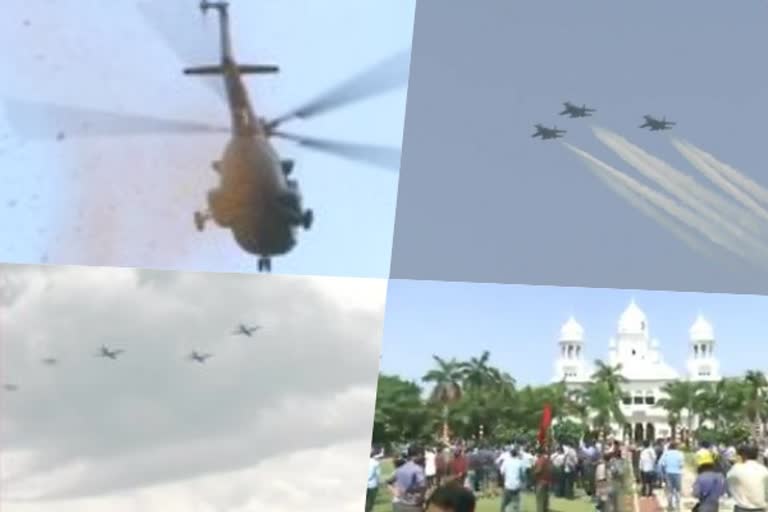 IAF chopper to shower flower petals to thank corona warriors on Sunday