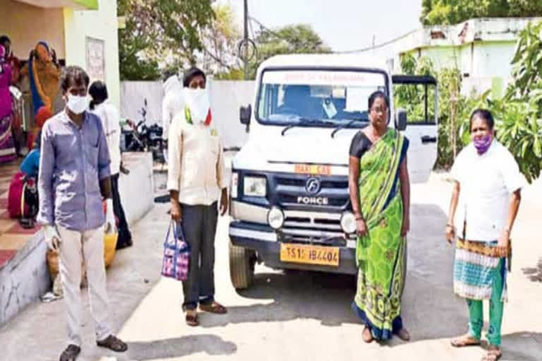 102 vehicle service to  kidny patients