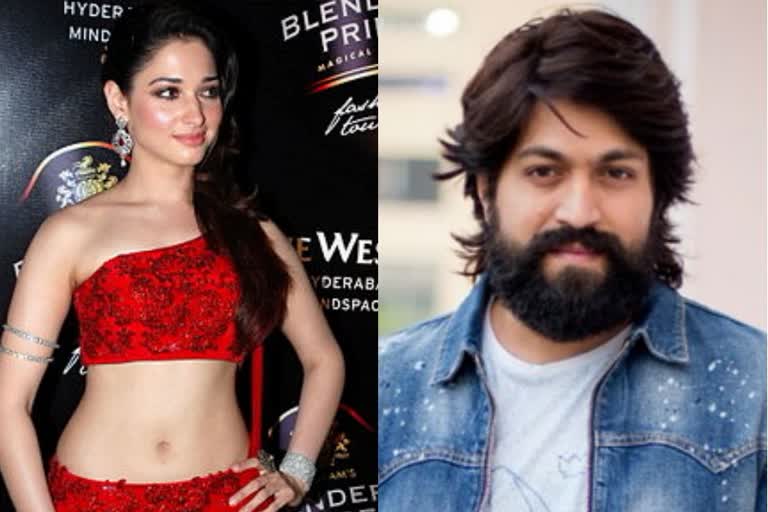 KGF Actor Yash is going to romance with Tamannah