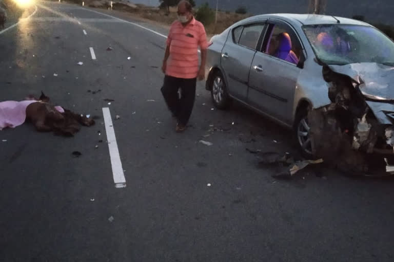 man dead in road accident