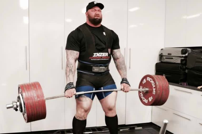 GOT actor Hafthor Bjornsson sets deadlift world record by lifting 501 kg