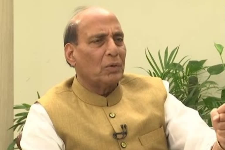 Defence Minister Rajnath Singh