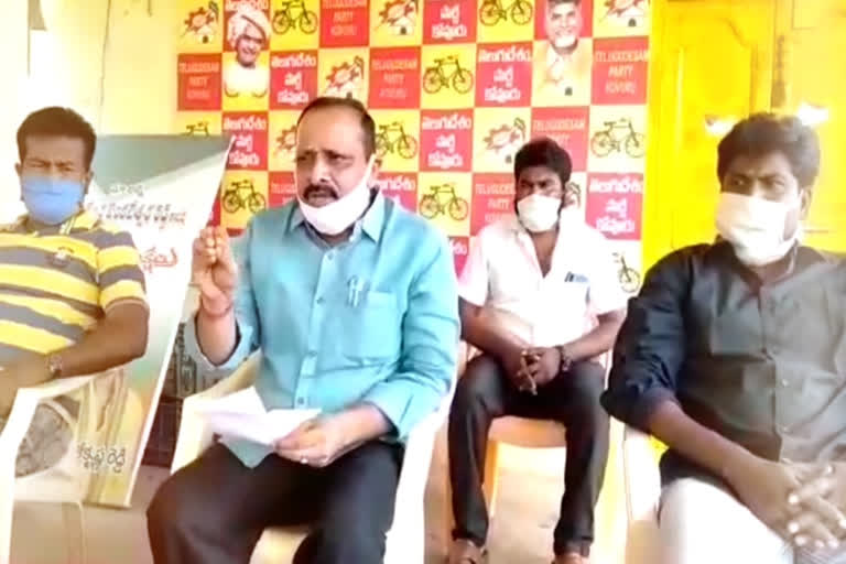 tdp on mla prasanna kumar