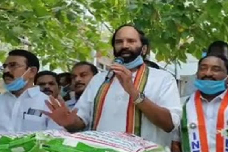 tpcc chief uttamkumar reddy comments on corona tests in telangana