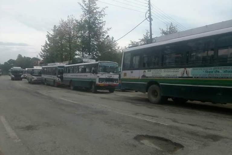 47 buses of hrtc will bring back people stuck in Chandigarh during lockdown