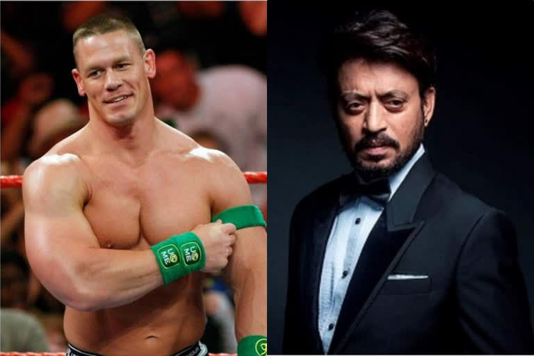 John Cena tribute Irrfan Khan