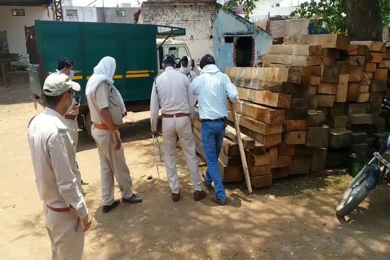 Forest department team took big action