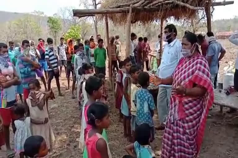 Telangana MLA treks through harsh terrain, delivers essentials to tribals