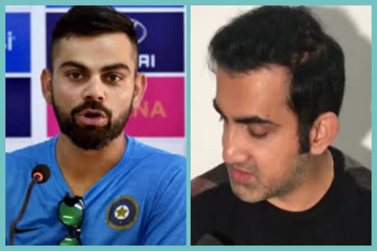 kohli, gambhir paid tribute to the soldiers who died in handwara