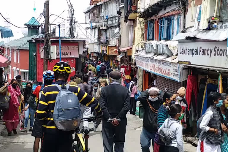 Shimla Markets open