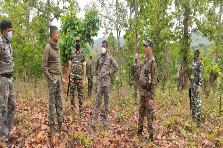 SP investigate campaign against Naxalites in gumla