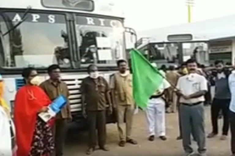 telangana students  return to their own place from kurnool nandhyala