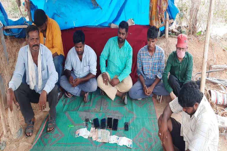 cord players arrest in husnabad bhuvangiri town yaydadri bhuvanagiri district