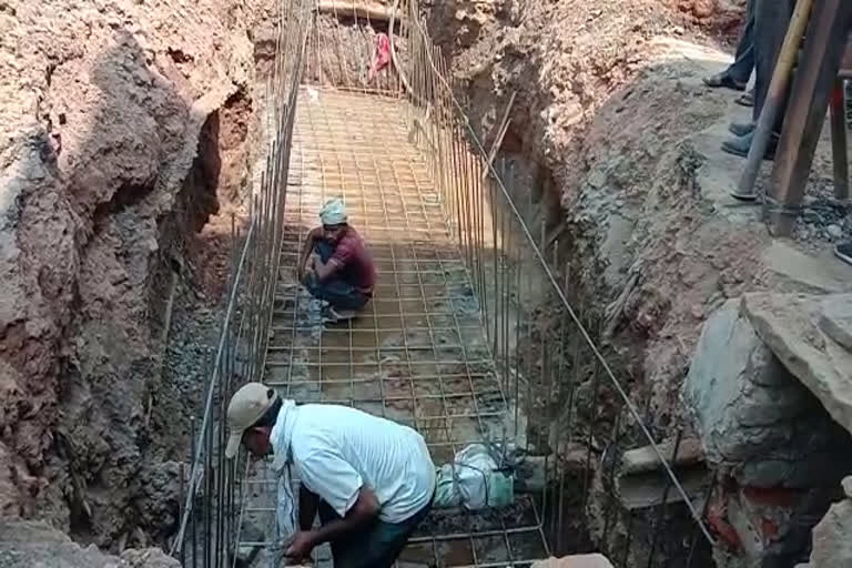 Questions on the culvert under construction