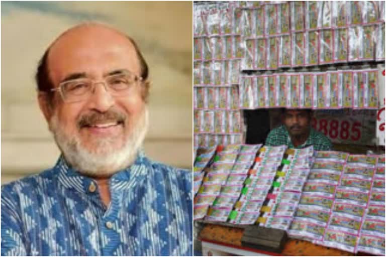 minister thomas isaac  lottery selling  ധനമന്ത്രി തോമസ് ഐസക്ക്  ലോട്ടറി വില്‍പന  ലോക്ക് ഡൗൺ  ക്വാറന്‍റൈൻ ഫീസ്