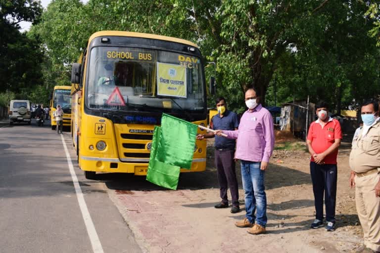 Odisha sent 10 buses for Migrant return Bokaro