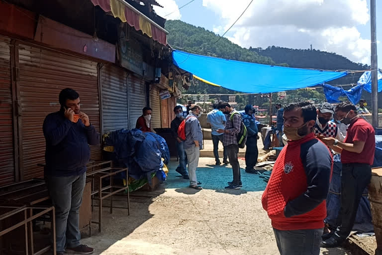 Ganj Bazar shopkeepers