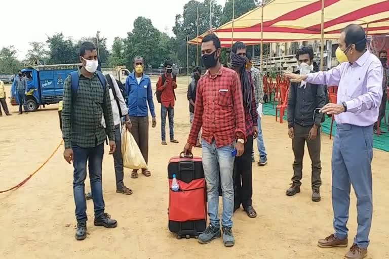 migrant worker Return to Dumka