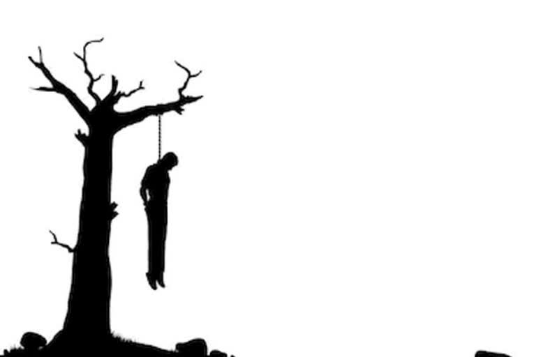 The body of a young man was found hanging from a road in Kshetrajapur