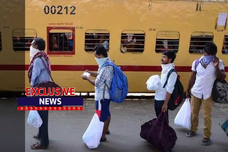 haryana government will run trains for utter pradesh and bihar migrant workers on wednesday