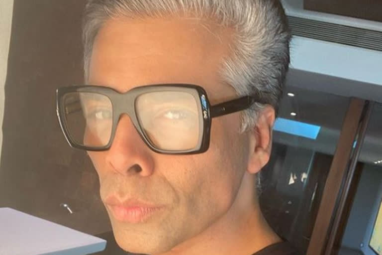 karan johar grey hair