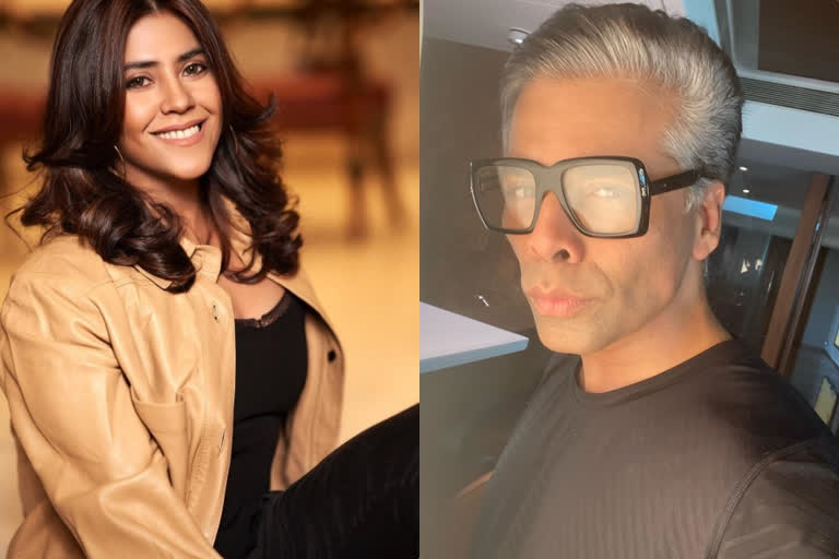 karan johar Ekta kapoor, ETVbharat